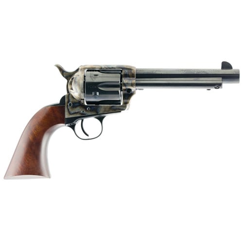 TAYLORS AND COMPANY The Gunfighter 45 LC 5.5" 6rd Revolver - Case Hardened / Walnut for sale at KYGUNCO.