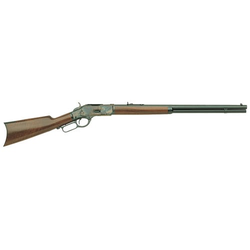 TAYLORS AND COMPANY 1873 357 Mag 20" 10rd Lever Rifle w/ Octagon Barrel - Case Hardened | Walnut for sale at KYGUNCO.