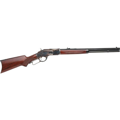 TAYLORS AND COMPANY 1873 357 Mag 18" 10rd Lever Action Rifle w/ Pistol Grip - Black / Walnut for sale at KYGUNCO.