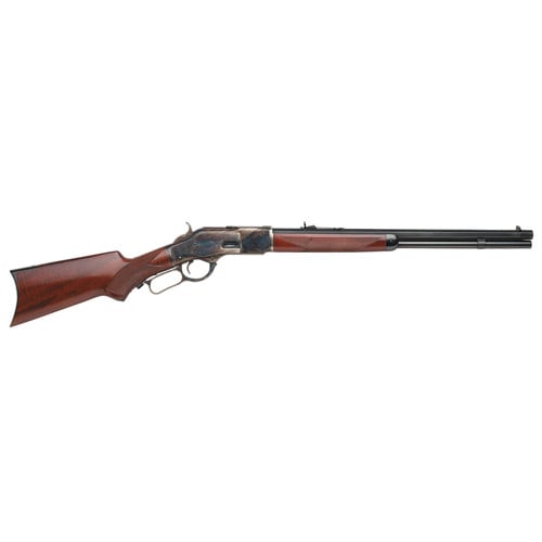 TAYLORS AND COMPANY 1873 357 Mag 20" 10rd Lever Rifle w/ Octagon Barrel - Case Hardened | Walnut for sale at KYGUNCO.