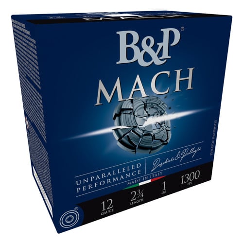 B&P AMMO 12Ga F2 Mach 1 oz 7.5Shot 25rd for sale at KYGUNCO.
