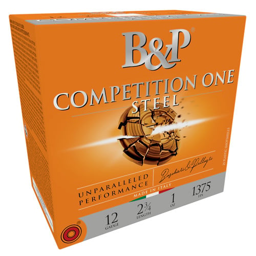 B&P AMMO 12Ga Competition One 1 1/8 oz (Steel) 7.5Shot 25rd for sale at KYGUNCO.
