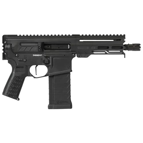 CMMG Dissent MK4 5.7x28mm 6.5" 32rd Semi-Auto Pistol - Black for sale at KYGUNCO.
