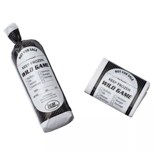 LEM 1 lb. Wild Game Bags - 25 count for sale at KYGUNCO.