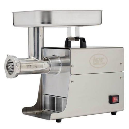 LEM Big Bite #8 .5HP Stainless Steel Electric Grinder for sale at KYGUNCO.