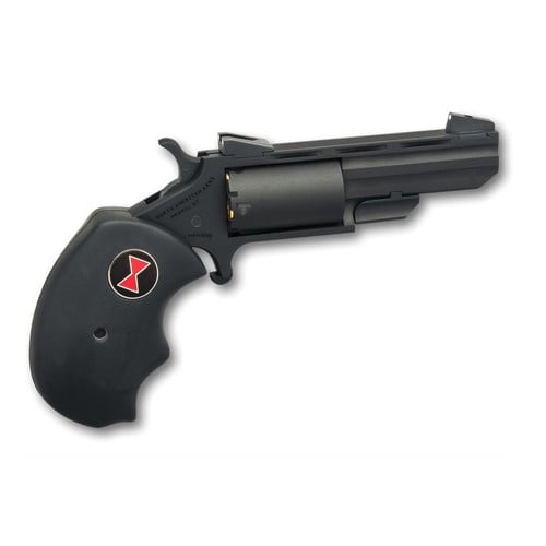 NAA Black Widow 22LR / 22 WMR 2" 5rd Mini Revolver - Black for sale at KYGUNCO.