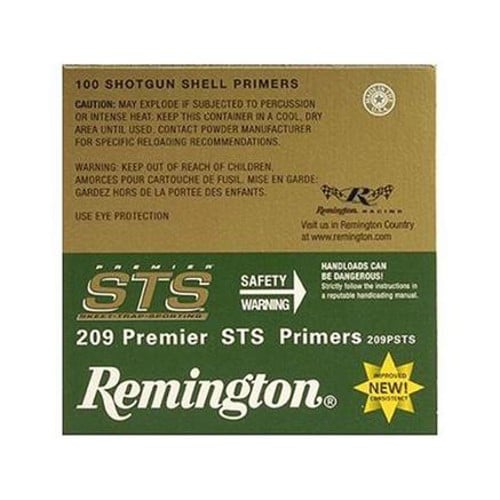 REMINGTON 209 Premier STS Primers 1000rd for sale at KYGUNCO.
