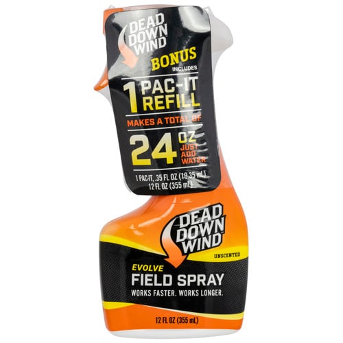 DEAD DOWN WIND Field Spray Pac-It Combo Odor Eliminator Unscented for sale at KYGUNCO.