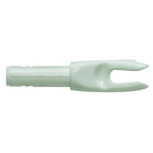EASTON TECHNICAL 4mm G Nocks White Large Groove 12pk for sale at KYGUNCO.