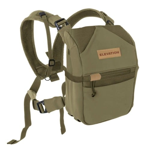 ELEVATION Hunt Encompass Binocular Harness | Ambush Green for sale at KYGUNCO.