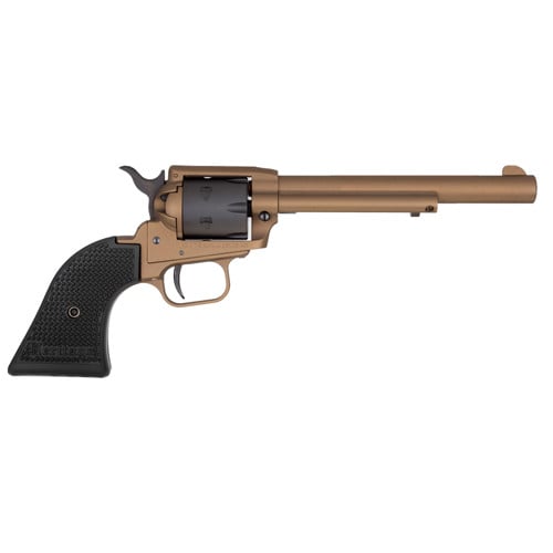 HERITAGE MANUFACTURING Rough Rider 22 LR 6.5" 6rd Revolver - Burnt Bronze / Black for sale at KYGUNCO.