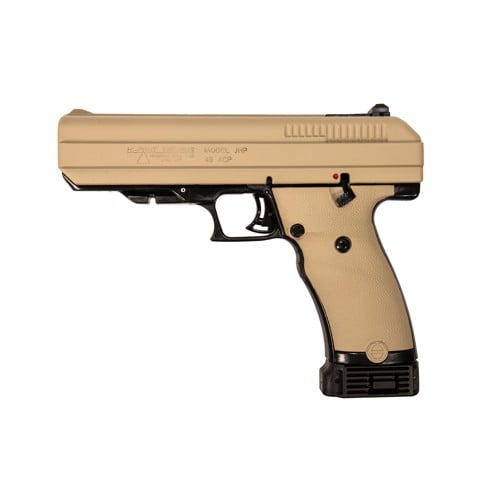 HI-POINT JH/P 45 ACP 4.50" 9rd Pistol - Tan / Black for sale at KYGUNCO.