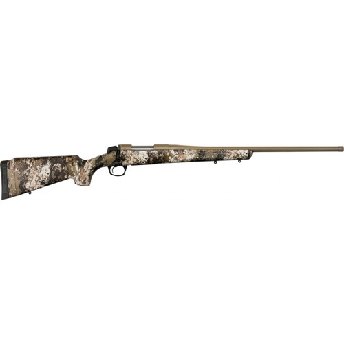 CVA Cascade 28 Nosler 26" 3rd Bolt Rifle w/ Threaded Barrel - Burnt Bronze / Veil Wideland Camo for sale at KYGUNCO.