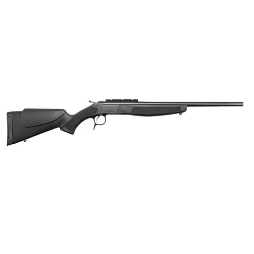 CVA Compact Scout 243 Win 20" 1rd Rifle - Blue for sale at KYGUNCO.