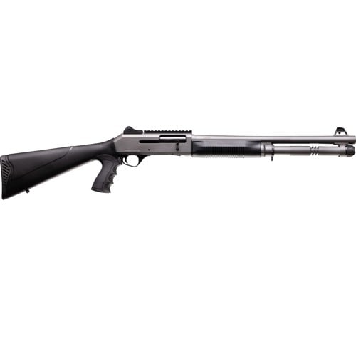 FOUR PEAKS S4 12 Gauge 3" 18.5" 5rd Semi-Auto Shotgun - Tungsten | Black for sale at KYGUNCO.