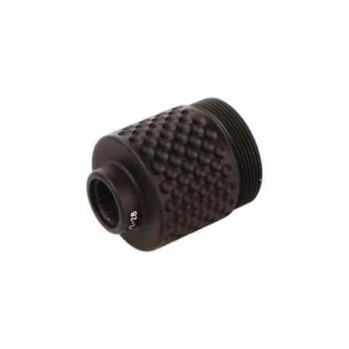GEMTECH MM9 FTM 1/2-28 Adapter Fixed Thread Mount Black for sale at KYGUNCO.