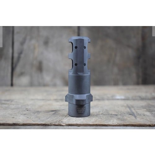 GEMTECH Tri-Lock 338Lap Muzzle Brake 5/8-24 for sale at KYGUNCO.