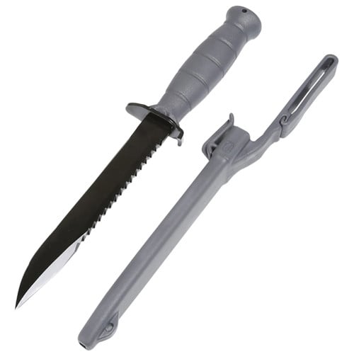 GLOCK Field Knife w/Saw Grey for sale at KYGUNCO.