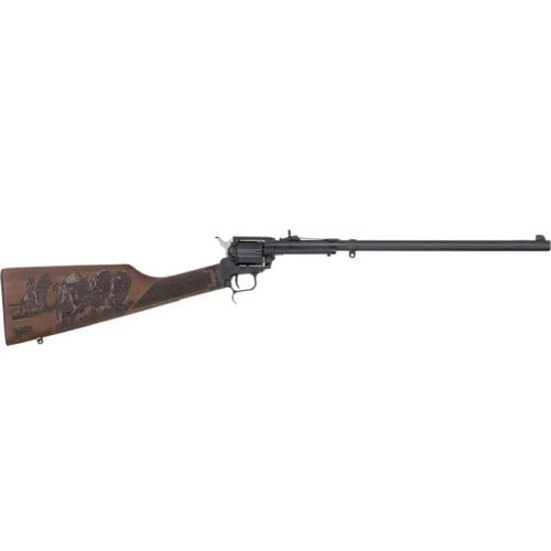 HERITAGE MANUFACTURING Rough Rider Rancher 22 LR 16.1" 6rd Revolver Rifle - Buffalo Hunt Engraving for sale at KYGUNCO.