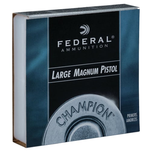 FEDERAL AMMO Champion #155 Large Magnum Pistol Primers | 1000 Count for sale at KYGUNCO.