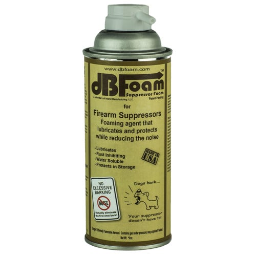 INLAND Suppressor Foam 4 oz 3-5 dB Reduction w/10 Shots for sale at KYGUNCO.
