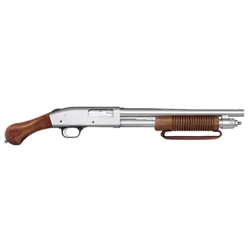 MOSSBERG 590 Shockwave 12 Gauge 14.4" 5rd - Nickel / Chrome for sale at KYGUNCO.