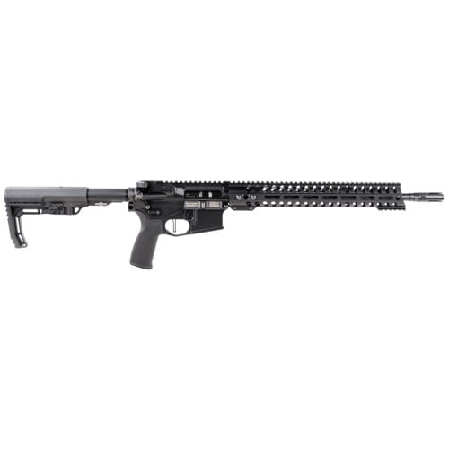 POF Minuteman 5.56 NATO 16.5" 10rd Semi-Auto AR15 Rifle - Black w/ 6 Position MFT Stock for sale at KYGUNCO.