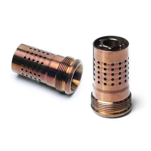 Q LLC Cherry Bomb Muzzle Brake 1/2x28 for sale at KYGUNCO.