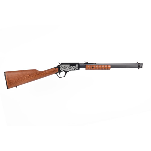 ROSSI Gallery 22 LR 18" 15rd Pump Rifle - Snakeskin Engraved Receiver for sale at KYGUNCO.