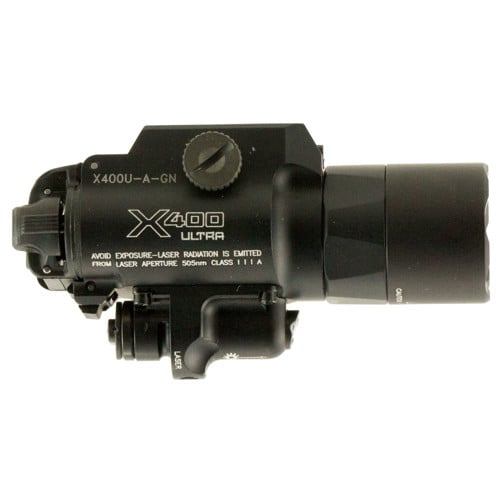 SUREFIRE X400 Ultra WeaponLight w/Green Laser 1000 Lumens for sale at KYGUNCO.