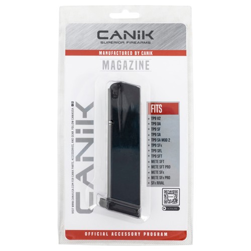 CANIK OEM 9mm Luger 18rd Black Magazine for sale at KYGUNCO.