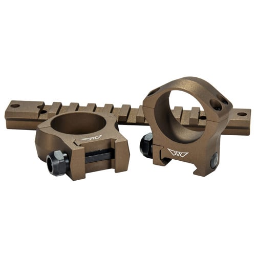 WARNE Mountain Tech Rings Burnt Bronze 30mm Med Height for sale at KYGUNCO.