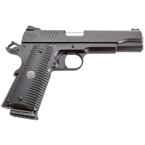 WILSON COMBAT 1911 45ACP 5" 8rd Pistol - Black w/ G10 Eagle Claw Grips for sale at KYGUNCO.