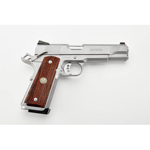 WILSON COMBAT Protector 1911 45ACP 5" 8rd Pistol w/ Night Sights - Stainless / Cocobolo Grips for sale at KYGUNCO.