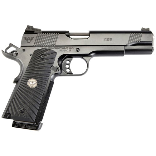 WILSON COMBAT CQB 1911 45ACP 5" 8rd Pistol - Black w/ G10 Grips for sale at KYGUNCO.