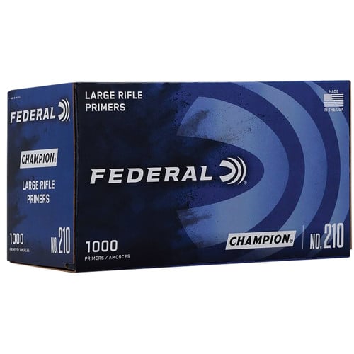 FEDERAL AMMO Large Rifle Primer #210 1000rd for sale at KYGUNCO.