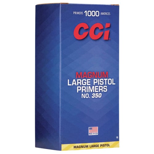 CCI #350 Large Pistol Primer 1000rd for sale at KYGUNCO.