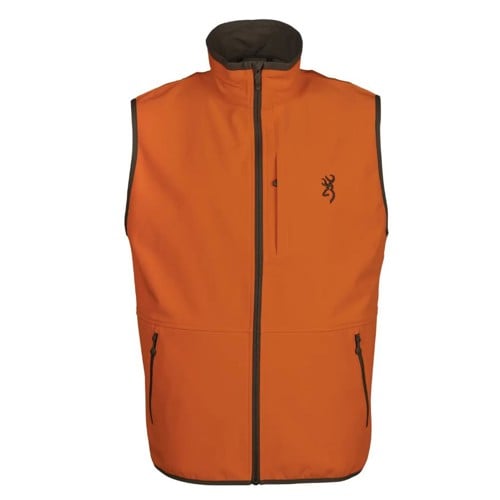 BROWNING Wicked Wing Softshell Vest | Blaze Orange for sale at KYGUNCO.