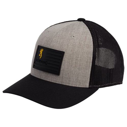 BROWNING Recon Flag Heather Gray Hat for sale at KYGUNCO.