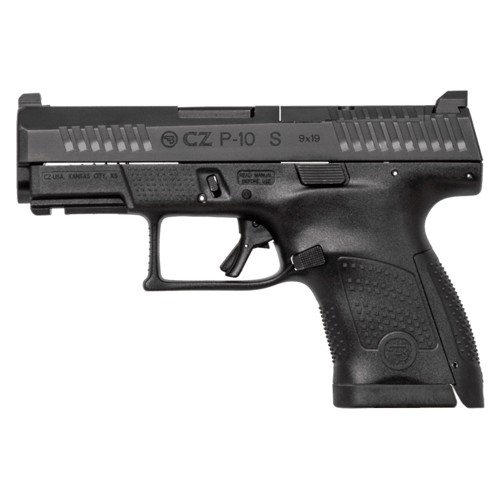 CZ-USA P-10 S 9mm 3.5" 12rd Optic Ready Pistol | Black for sale at KYGUNCO.