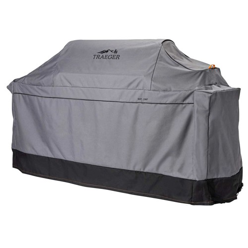 TRAEGER Full Length Ironwood XL Grill Cover - Grey for sale at KYGUNCO.