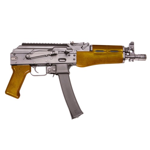 KALASHNIKOV USA KP9 9mm 9.33" 10rd Pistol - Black | Wood for sale at KYGUNCO.