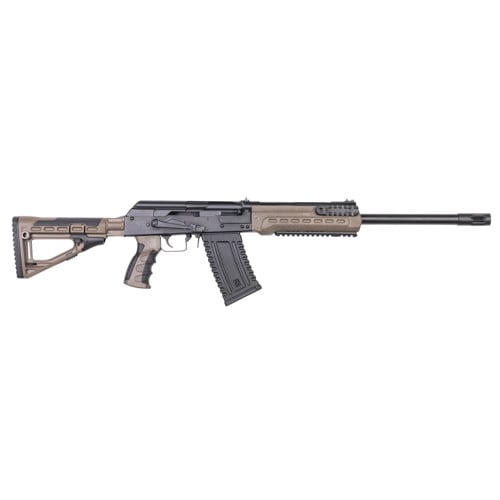 KALASHNIKOV USA KS-12T 12 Gauge 3" 18" 10rd Semi-Auto Shotgun - FDE / Black for sale at KYGUNCO.