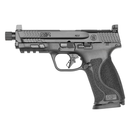 Smith & Wesson M&P9 M2.0 9mm 4.6" 17rd Optic Ready Pistol w/ Threaded Barrel & No Thumb Safety for sale at KYGUNCO.