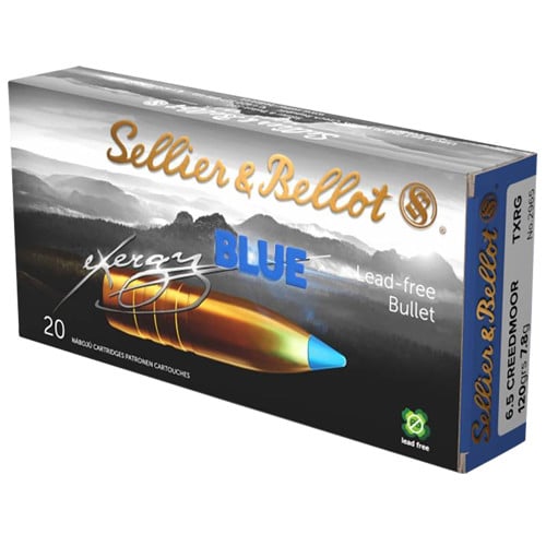 SELLIER BELLOT Blue Energy 6.5 Creedmoor 120gr Ammunition | 20 Rounds for sale at KYGUNCO.