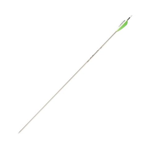 EASTON TECH Genesis 3" Diamond Vanes Aluminum Arrows - Silver | 6 Pack for sale at KYGUNCO.