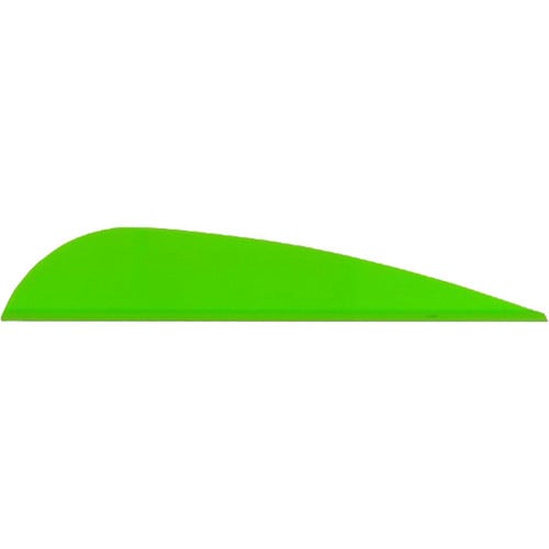 ARIZONA ARCHERY Traditional Vanes Bright Green 3" 50pk for sale at KYGUNCO.