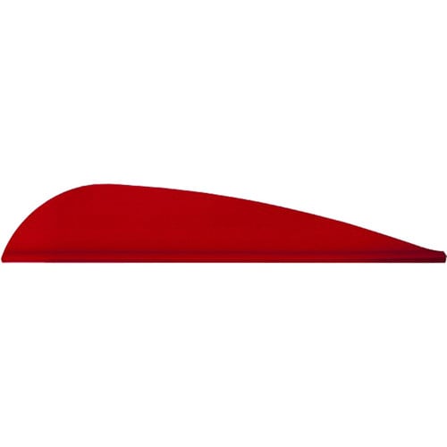 ARIZONA ARCHERY Traditional Vanes Red 3" 50pk for sale at KYGUNCO.