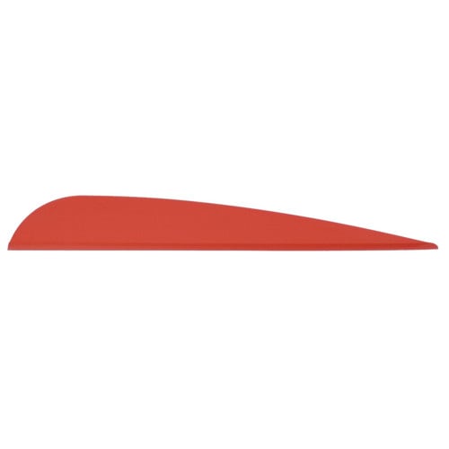 ARIZONA ARCHERY Elite Plastifletch Vanes Red 3.875" 100pk for sale at KYGUNCO.