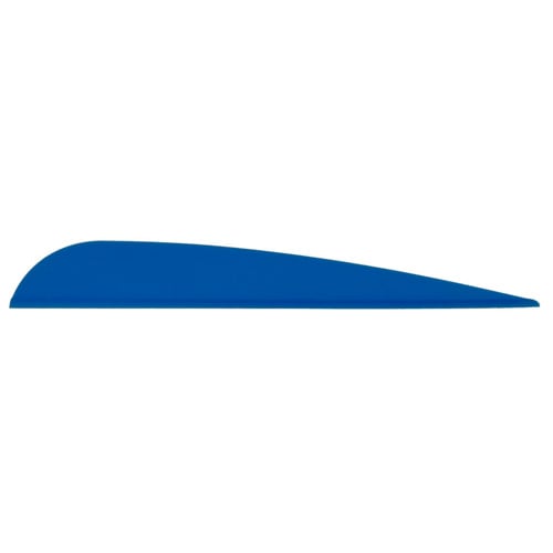 ARIZONA ARCHERY Elite Plastifletch Vanes Blue 3.875" 100pk for sale at KYGUNCO.